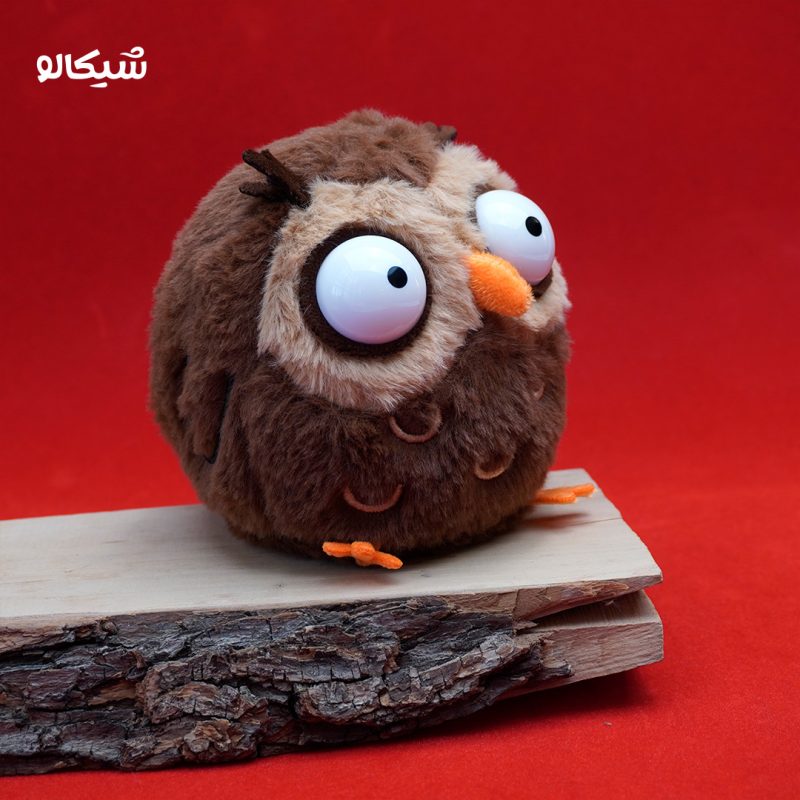 عروسک جغد شاخدار - Image 4