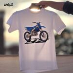 تیشرت موتور طرح وای زد yz - تصویر 3