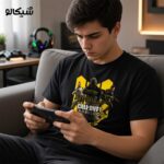 تیشرت طرح کالاف دیوتی موبایل - تصویر 3