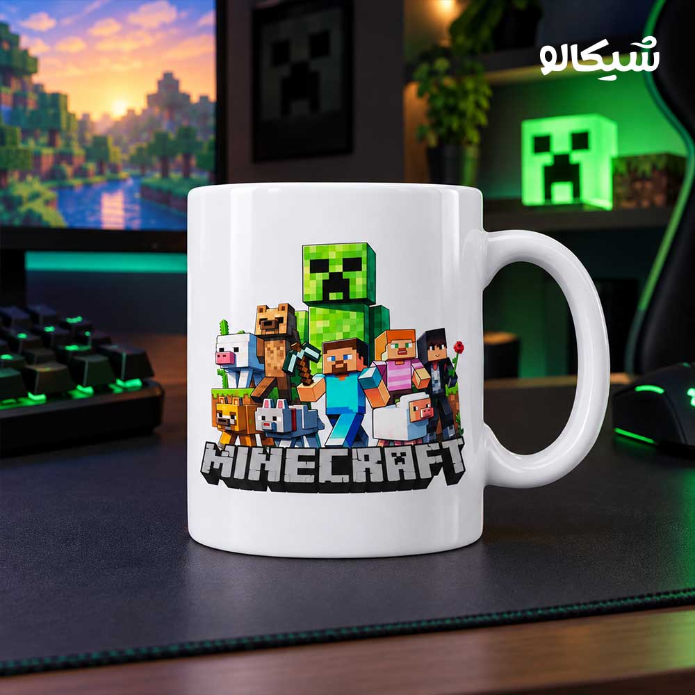 ماگ طرح ماینکرفت | Minecraft 1 ماینکرفت