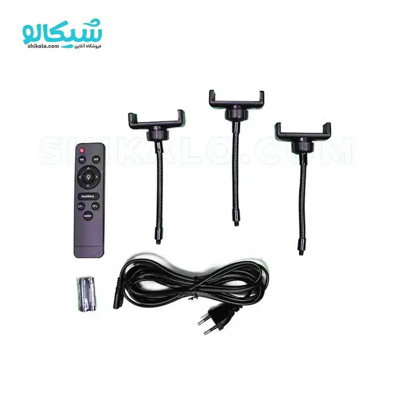 رینگ لایت مدل RL 21  با پایه - تصویر 3
