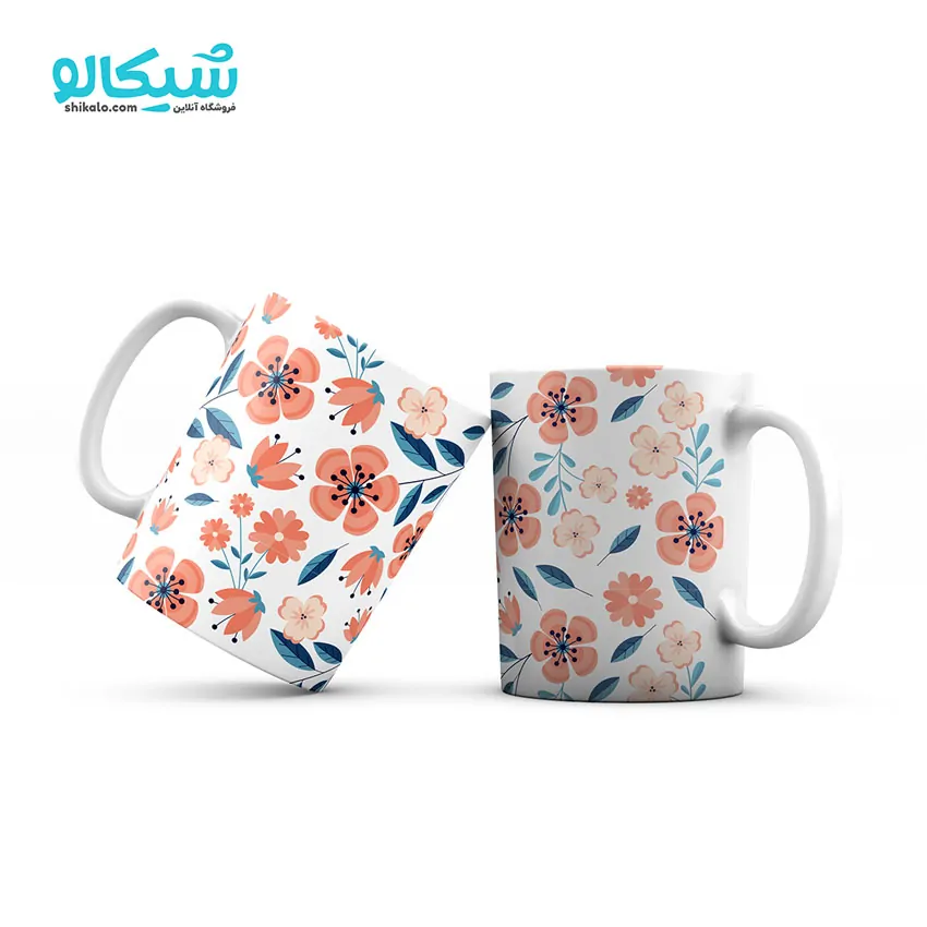 ماگ پترن طرح گل گلبهی
