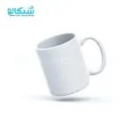 ماگ سفید ساده