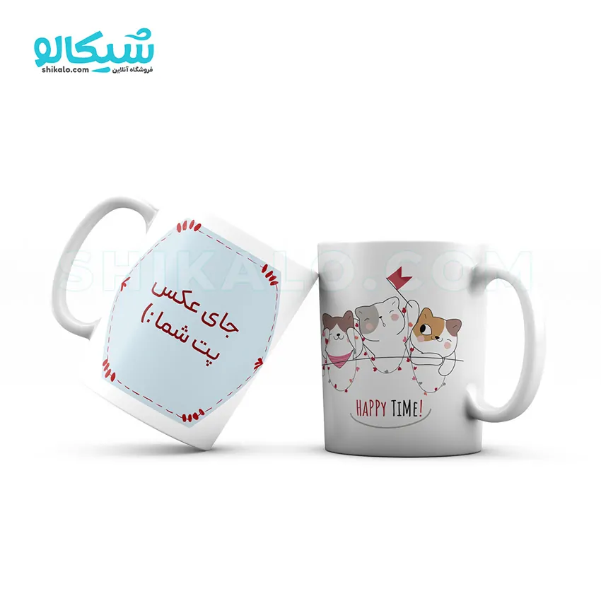 ماگ طرح گربه 2 ماگ طرح گربه 2 - تصویر 1