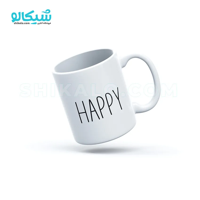 ماگ مینیمال Happy ماگ مینیمال Happy - تصویر 1