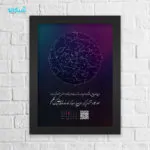تابلو تبریک تولد طرح استارمپ + سفارشی کد 4 - تصویر 3