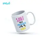 ماگ مینیمال طرح morning