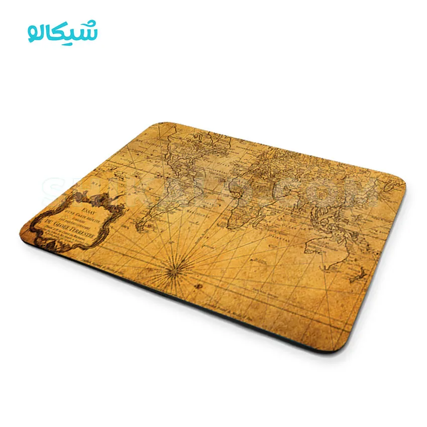 موس پد طرح نقشه جهان کد3
