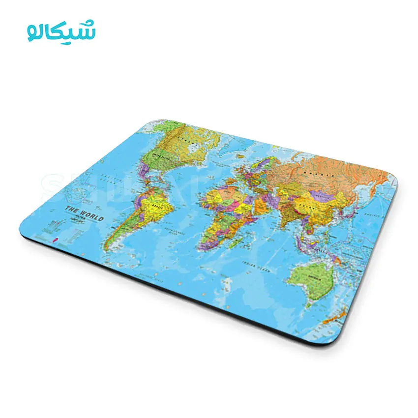 موس پد طرح نقشه جهان