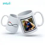 ماگ عاشقانه طرح بینهایت عاشقی