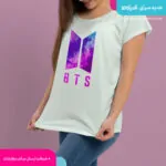 تیشرت طرح بی تی اس bts - تصویر 3