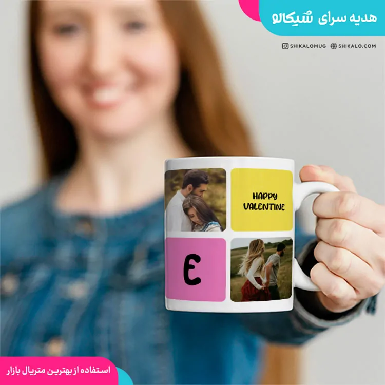 ماگ عاشقانه طرح LOVE 3 ماگ عاشقانه طرح LOVE