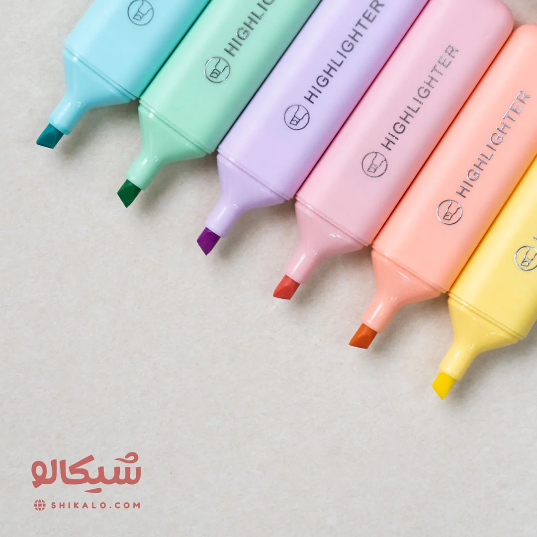 هایلایتر پاستیلی شفاف live color