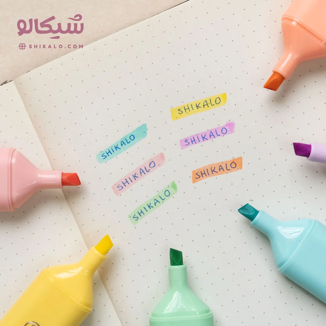هایلایتر پاستیلی شفاف live color 1 هایلایتر پاستیلی شفاف live color