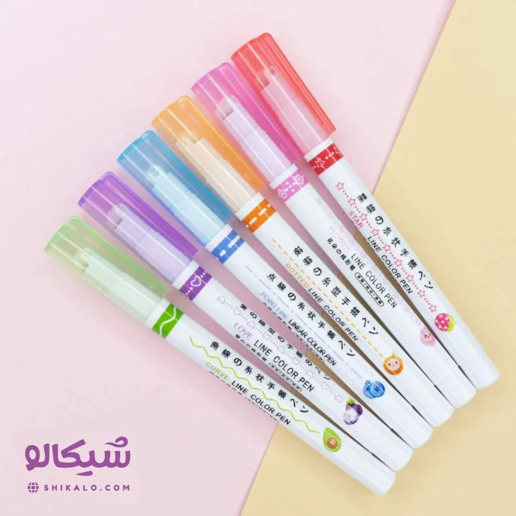 هایلایتر نوک طرح دار