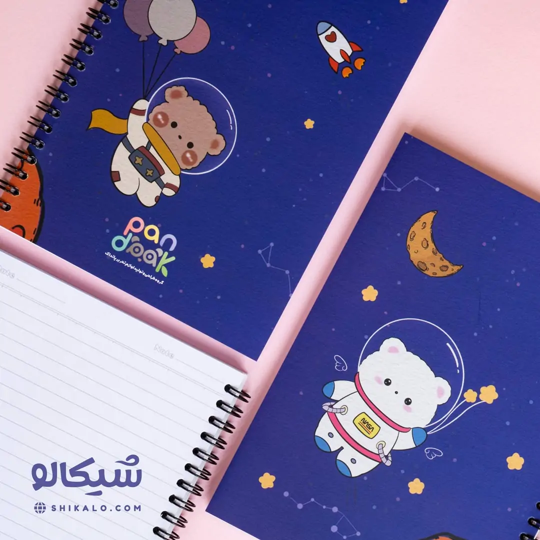 دفتر خرس فضا نورد