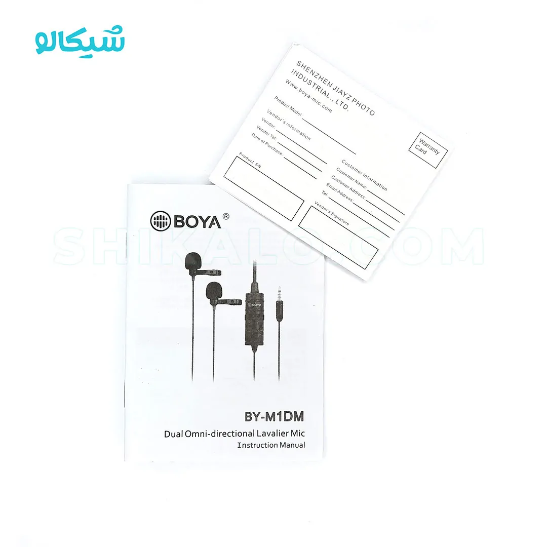 میکروفن یقه ای بویا مدل BY-M1DM قیمت عمده ( های کپی ) - تصویر 2