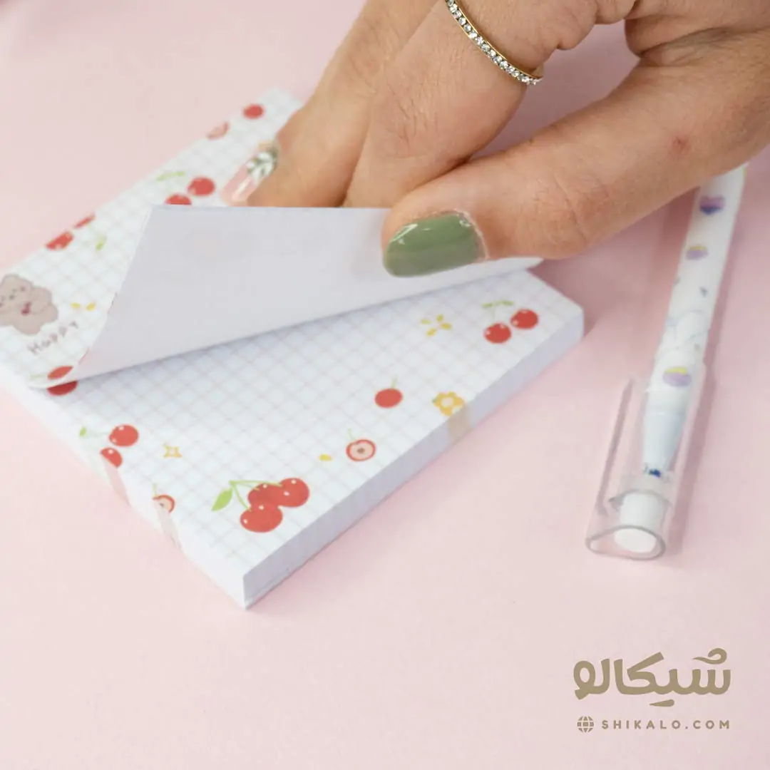 استیک نوت میوه ای