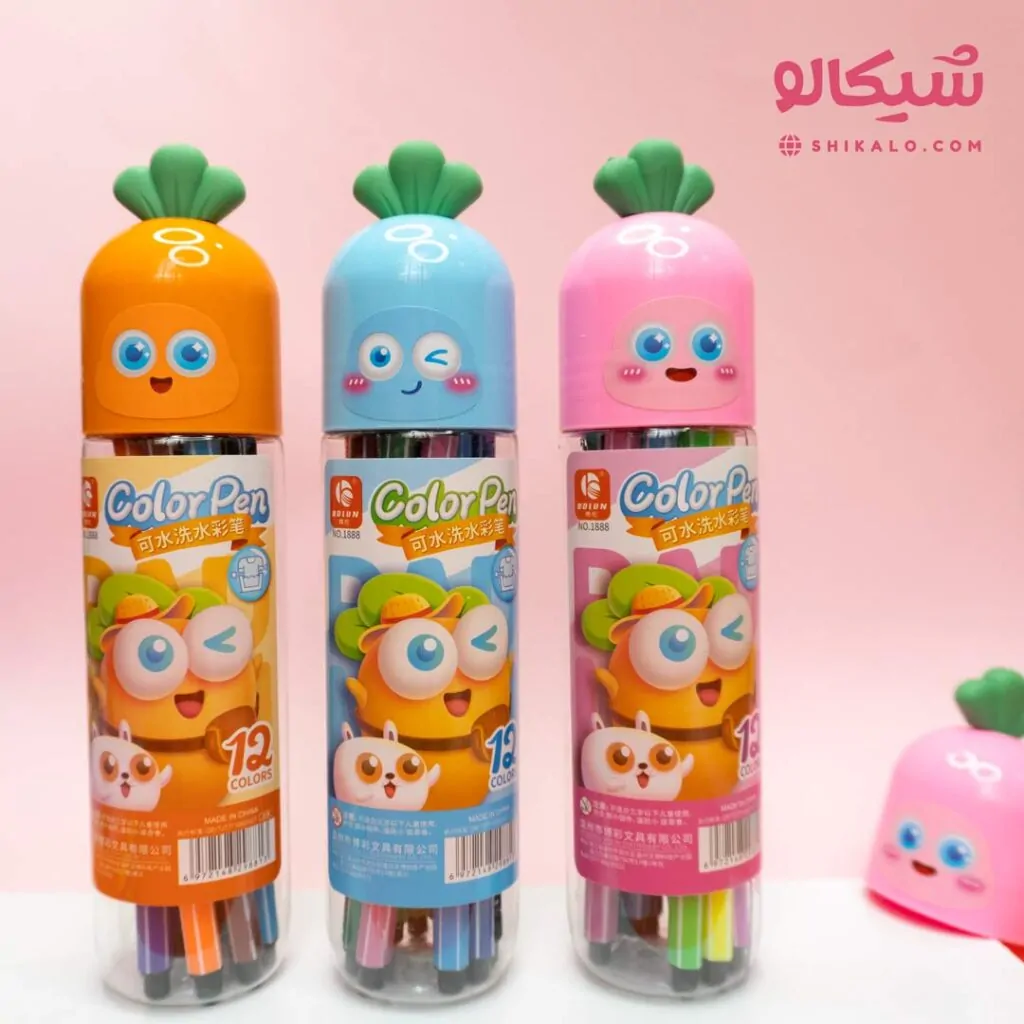 ماژیک 12 رنگ هویج