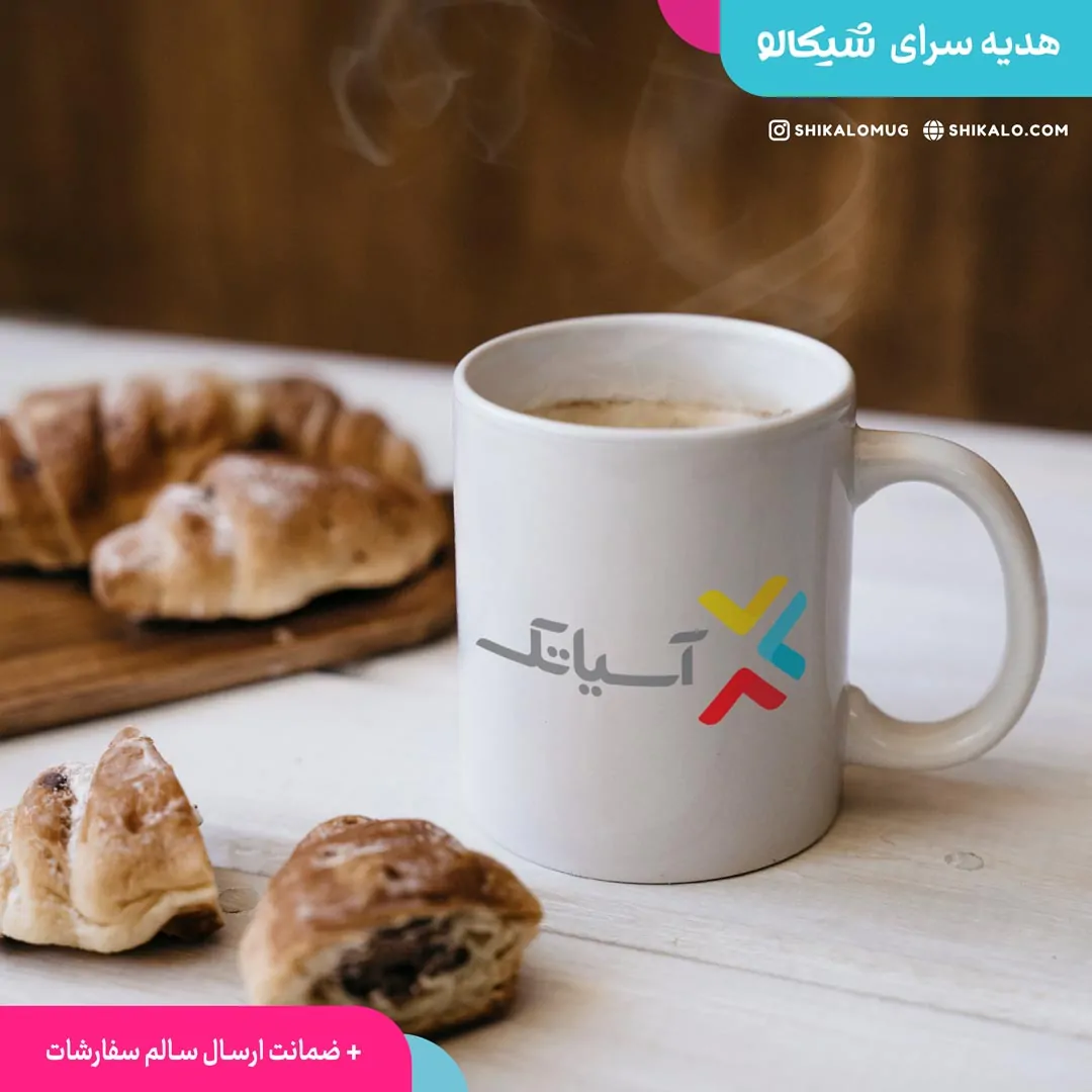 ماگ با طرح آسیاتک - تصویر 2