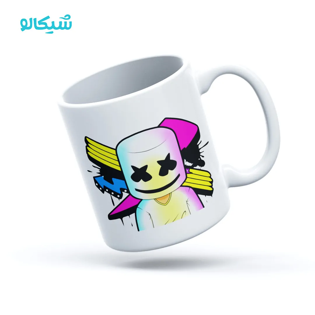 ماگ-طرح-مارشمالو-رنگی ماگ طرح مارشمالو رنگی - تصویر 1