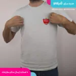 تیشرت پرسپولیس روی سینه