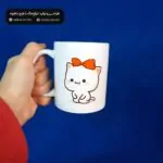 ماگ گومبولی بچه گانه دختر با نام دلخواه کد 9 - تصویر 4