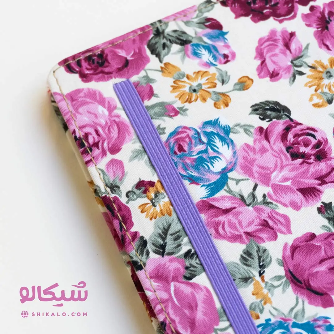 دفتر نقطه ای گل گلی
