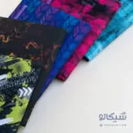 دفتر پارچه ای مربعی کش دار