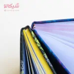 دفتر پارچه ای مربعی کش دار