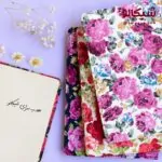 دفتر نقطه ای گل گلی
