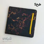 دفتر پارچه ای مربعی کش دار