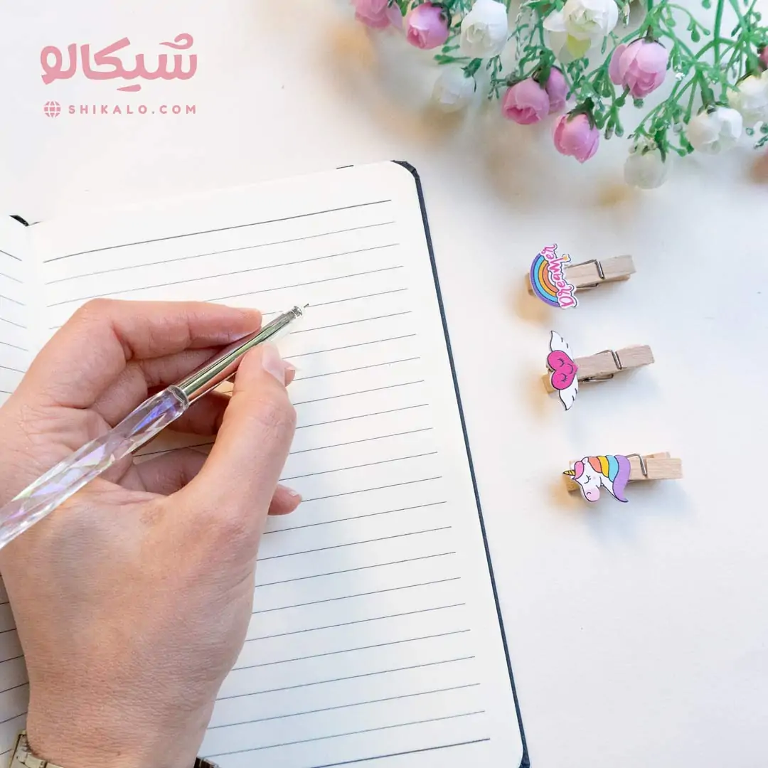 دفتر خط دار مشکی 1 دفتر خط دار مشکی