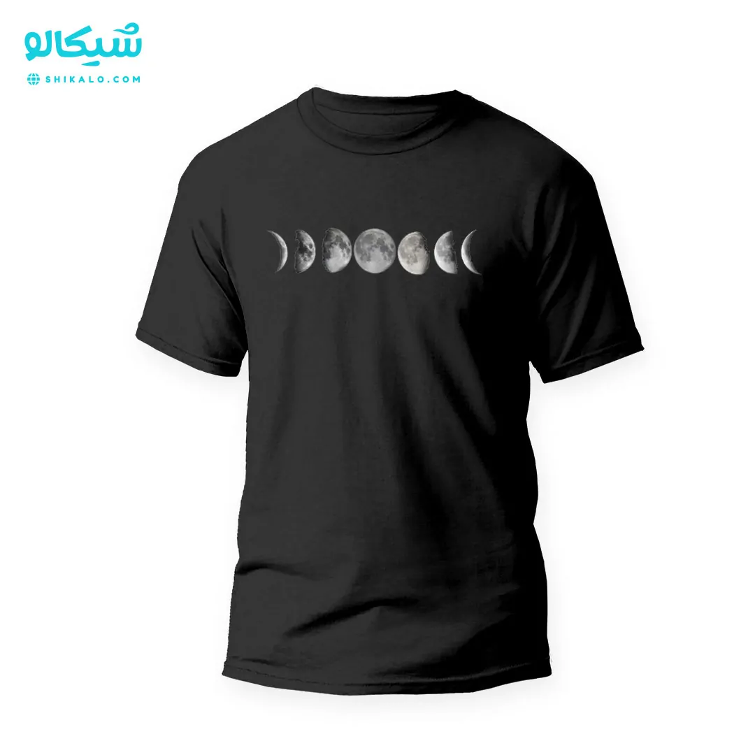 تیشرت طرح تکامل ماه - تصویر 4