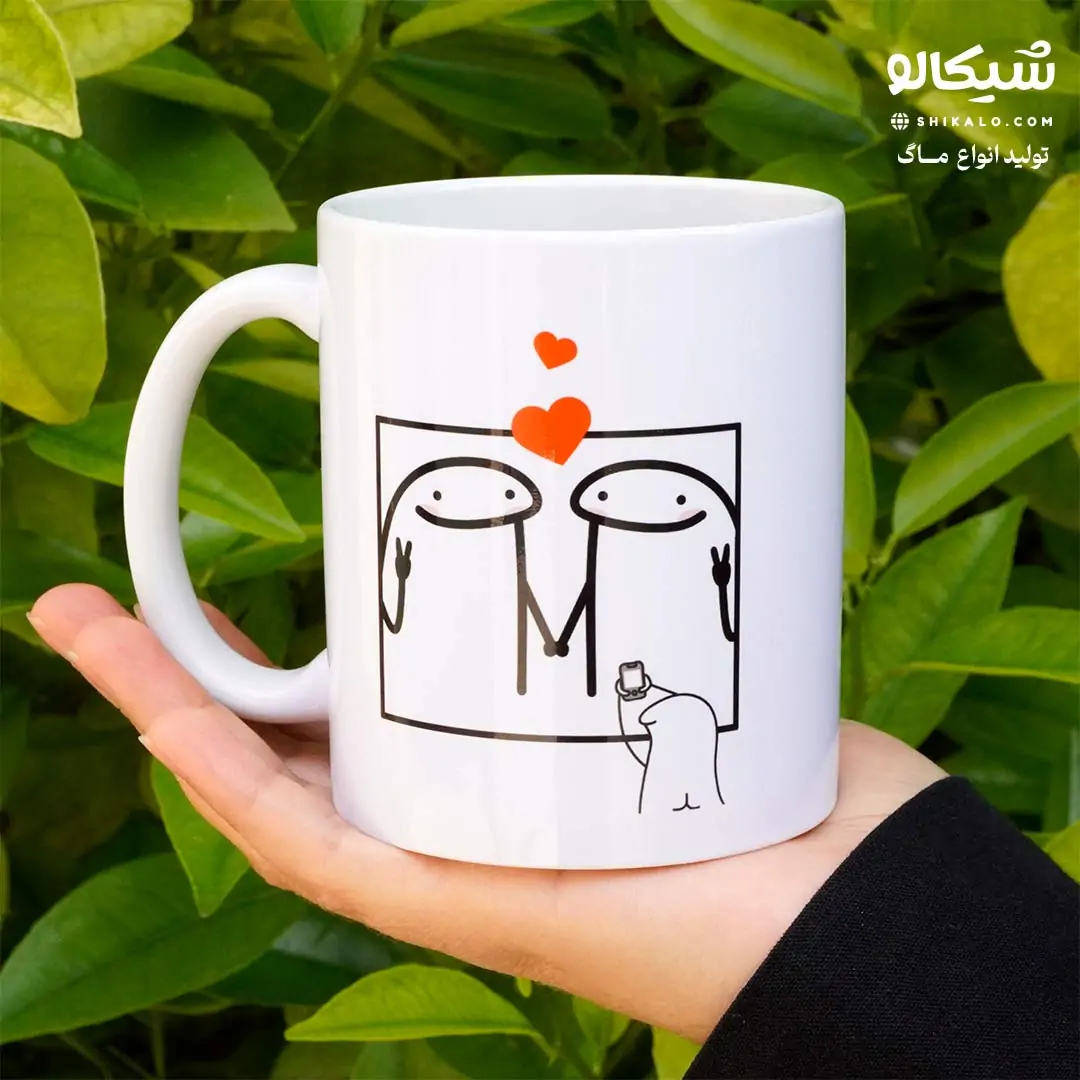 لیوان طرح هی رفیق تو خیلی خر شانسی - تصویر 3