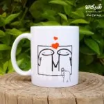 لیوان طرح هی رفیق تو خیلی خر شانسی - تصویر 4
