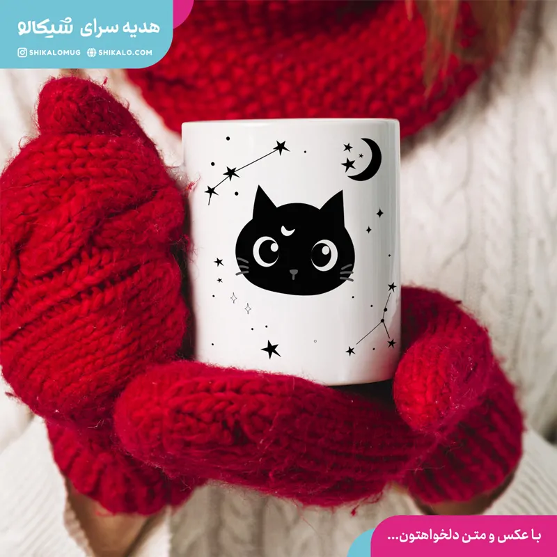 ماگ مینیمال گربه 1 ماگ مینیمال گربه