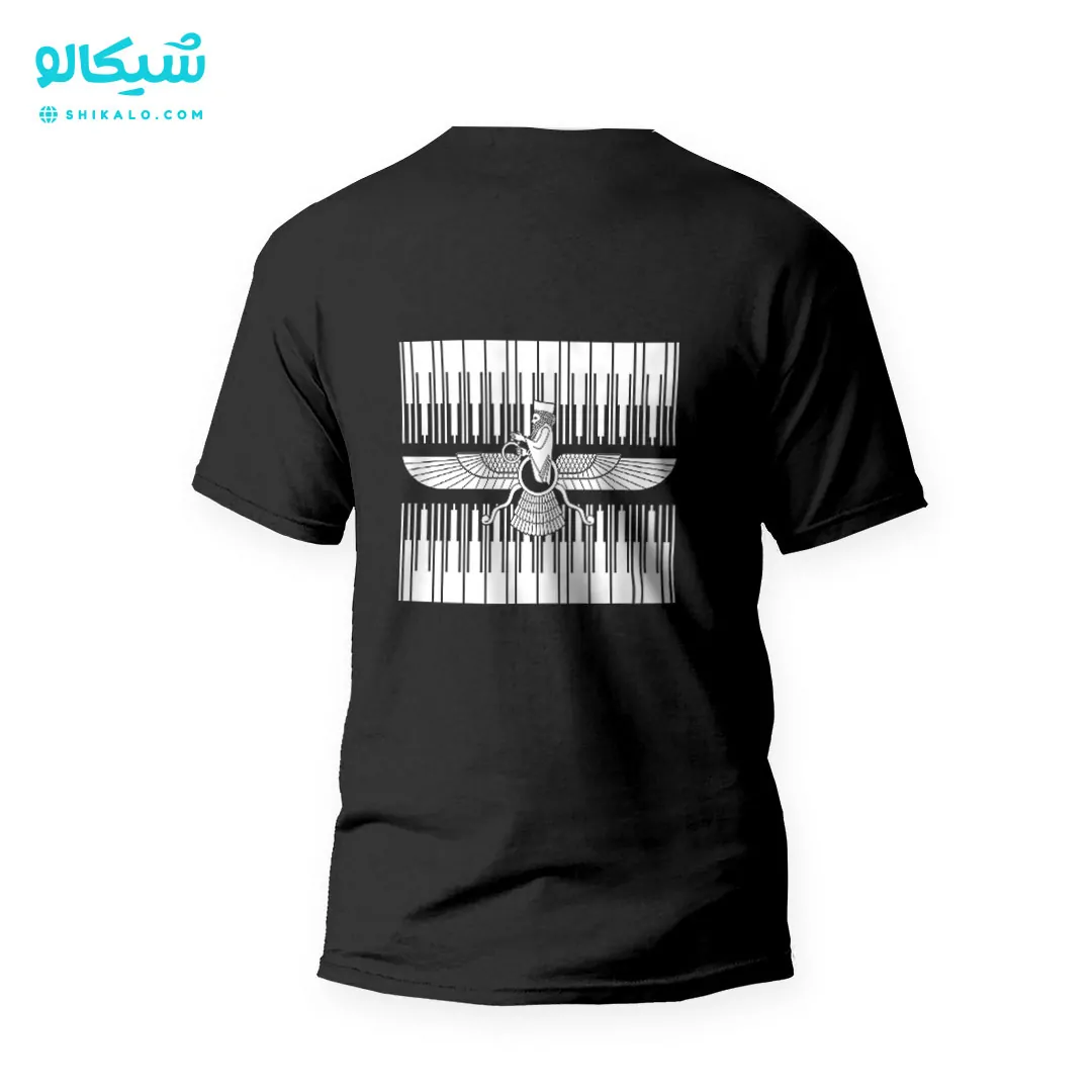 تیشرت طرح فروهر و چوقا - تصویر 2