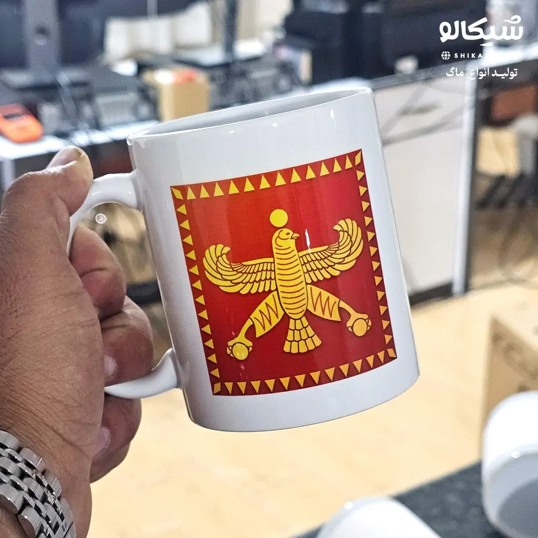 ماگ درفش شهباز 1 لیوان درفش شهباز