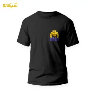 تیشرت مشکی بدنسازی باب اسفنجی
